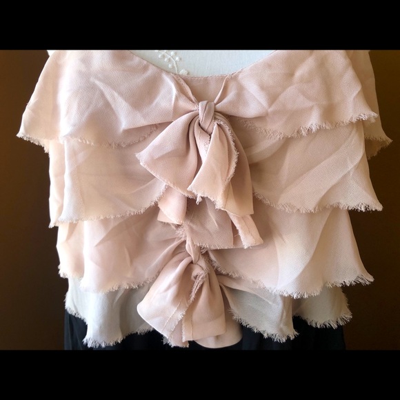 Sleeveless Two-toned mini dress - Picture 3 of 7